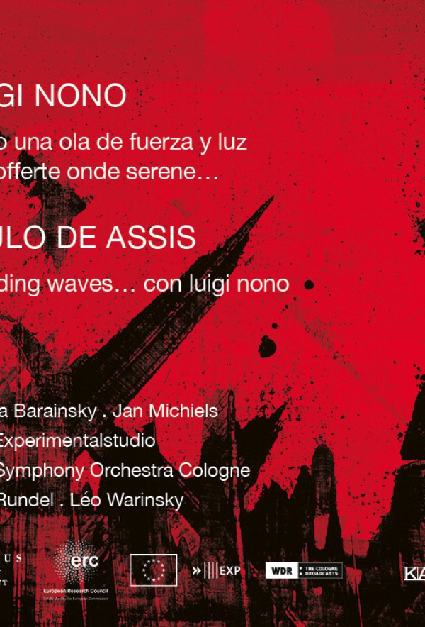 Luigi Nono - front cover