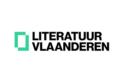 Literatuur Vlaanderen logo liggend RGB